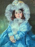 Mary Cassatt Margot in Blue
